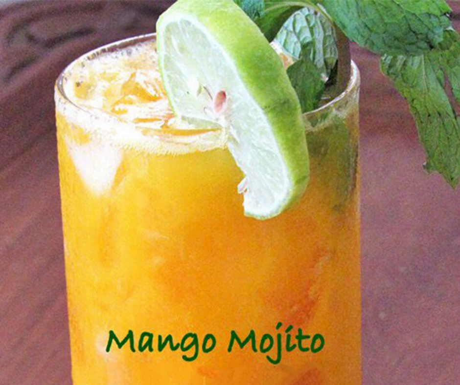 Mojito à la mangue (avec ou sans alcool)